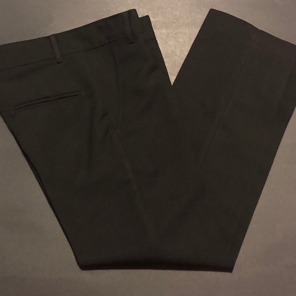 NWT Boys Black Van Heusen Slacks 8 Reg